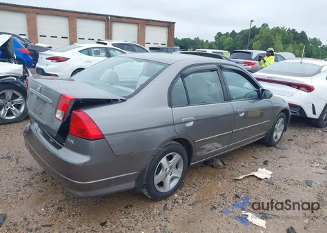 2004 Honda Civic Ex из США, поврежденный, VIN 2HGES267X4H639165